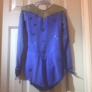 Ice skating competion dress
